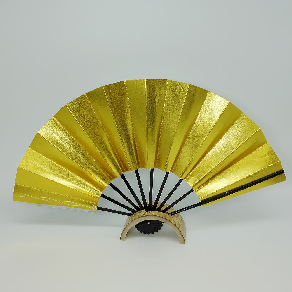 ●安土城 扇子 舞扇 金銀極彩色扇子 扇子飾り台 箱新品未使用品 舞扇子 47 金銀 | コマチヘア