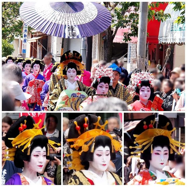 例年ですと4月中旬頃に江戸吉原おいらん道中が開催されていますが 今年も残念ながら コマチヘア